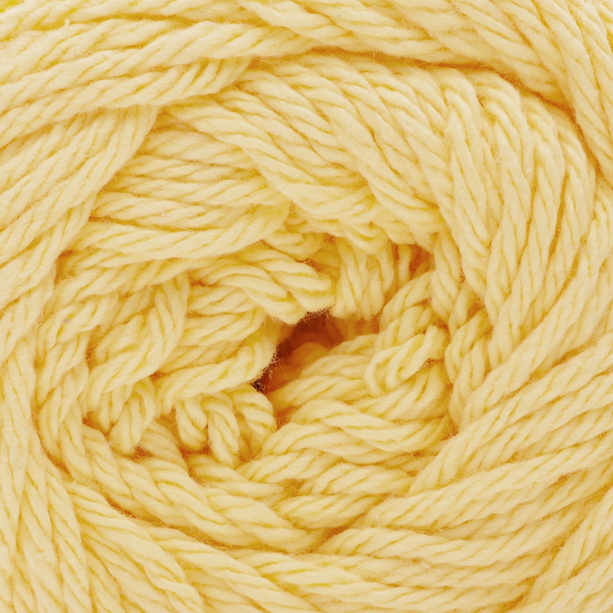 (3 pack) Peaches & Creme Solid 4 Medium Cotton Yarn, Ecru 2.5oz/70.9g, 120 Yards