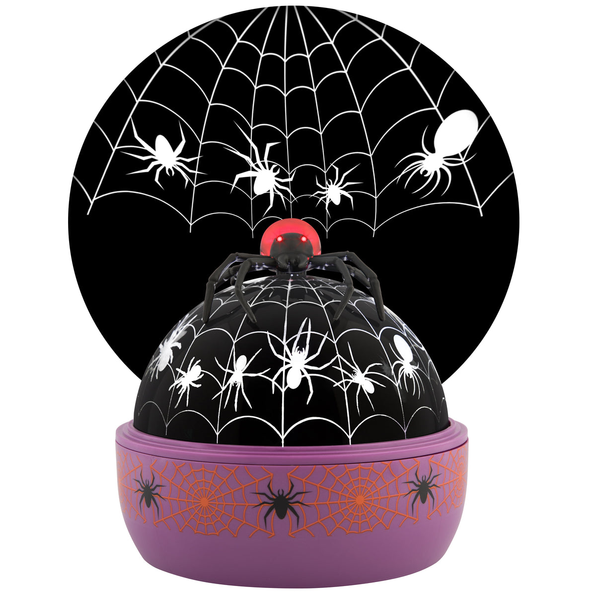 Halloween Shadow Projection Light Haunting Spiders 6.29 in x 6.29 in x 6.10 in 0.77 lb