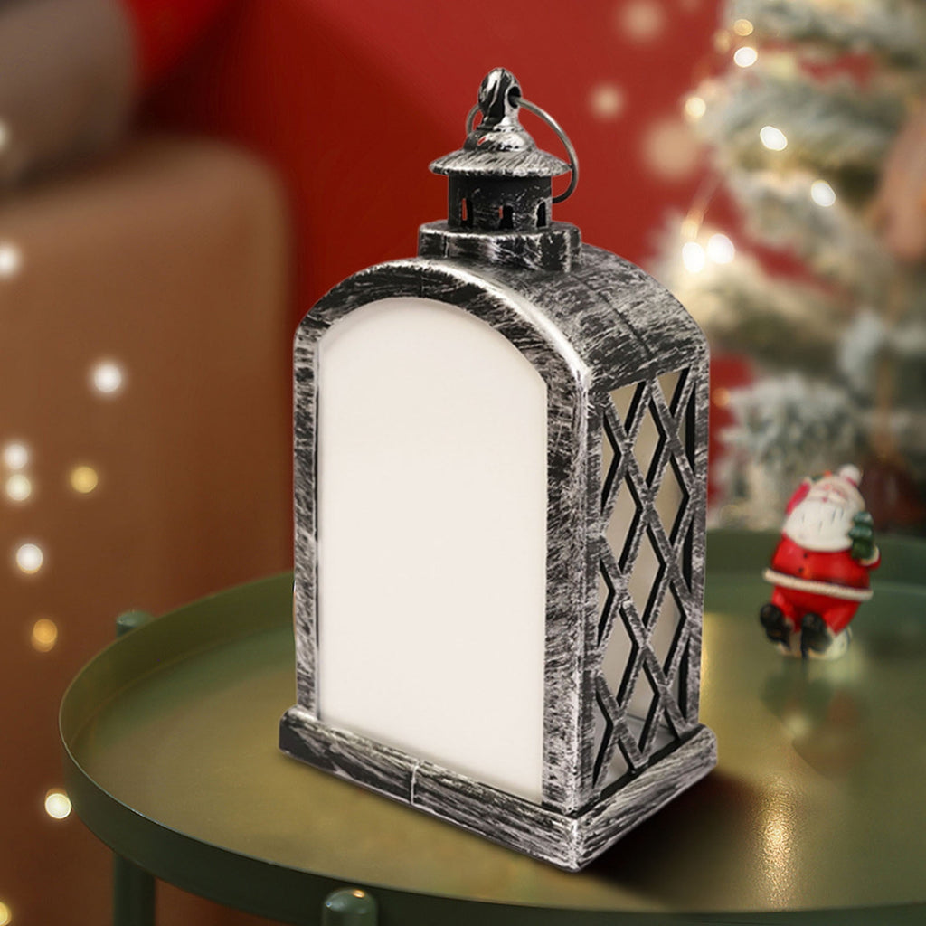 Clearance!Christmas Sublimation LED Lantern, DIY LED Lantern Light Blank, Christmas Sublimation LED Lantern Light Decoration, DIY Heat Printing Sublimation Lantern for Home Christmas Decoration