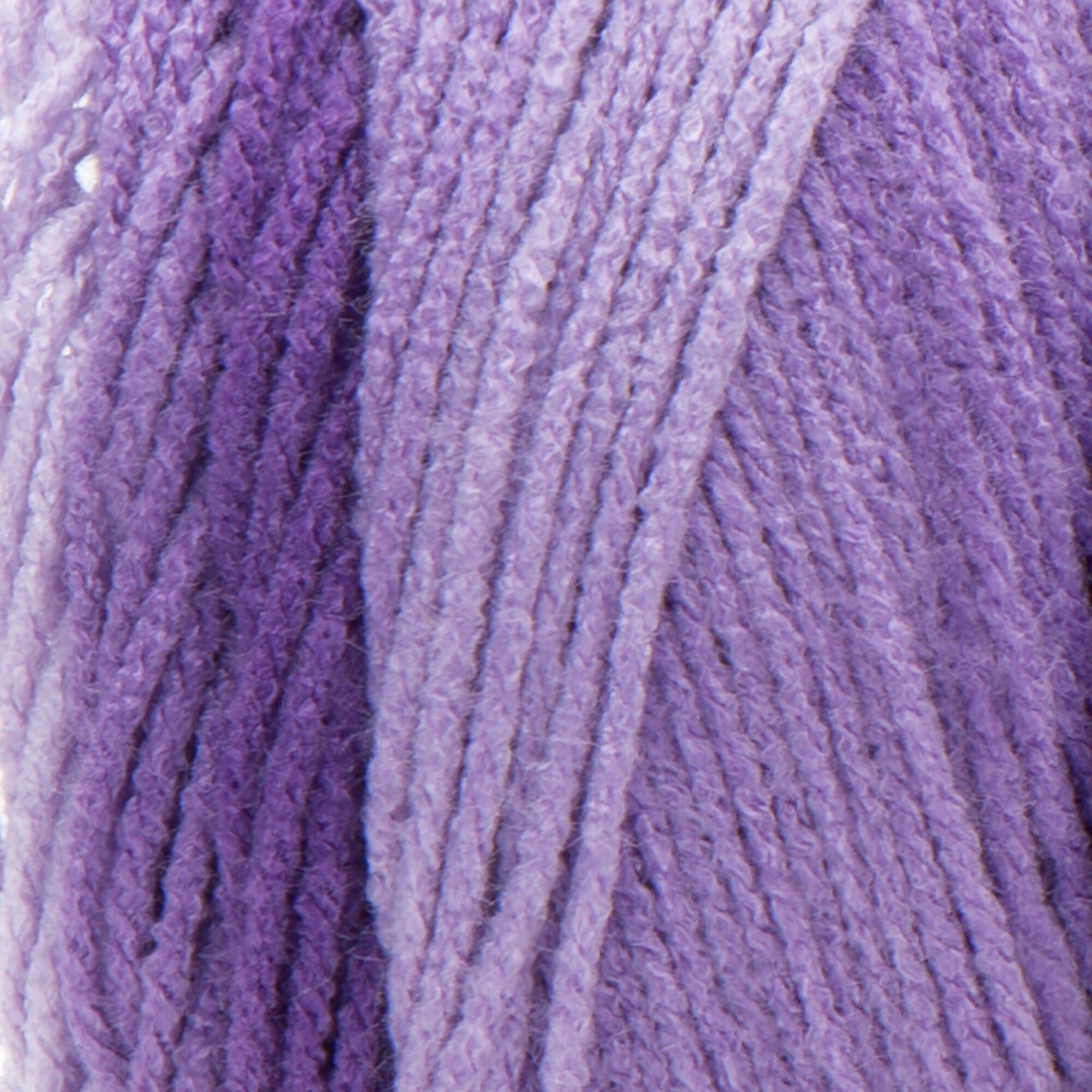 Red Heart Super Saver Ombre Yarn, Violet, 10oz(283g), Medium, Acrylic