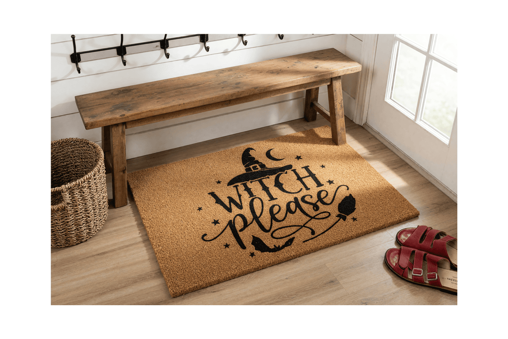 Witch Please Door Mat | Funny Doormat | Welcome Mat | Halloween Decor | Funny Door Mat | Home Doormat | Halloween Mat