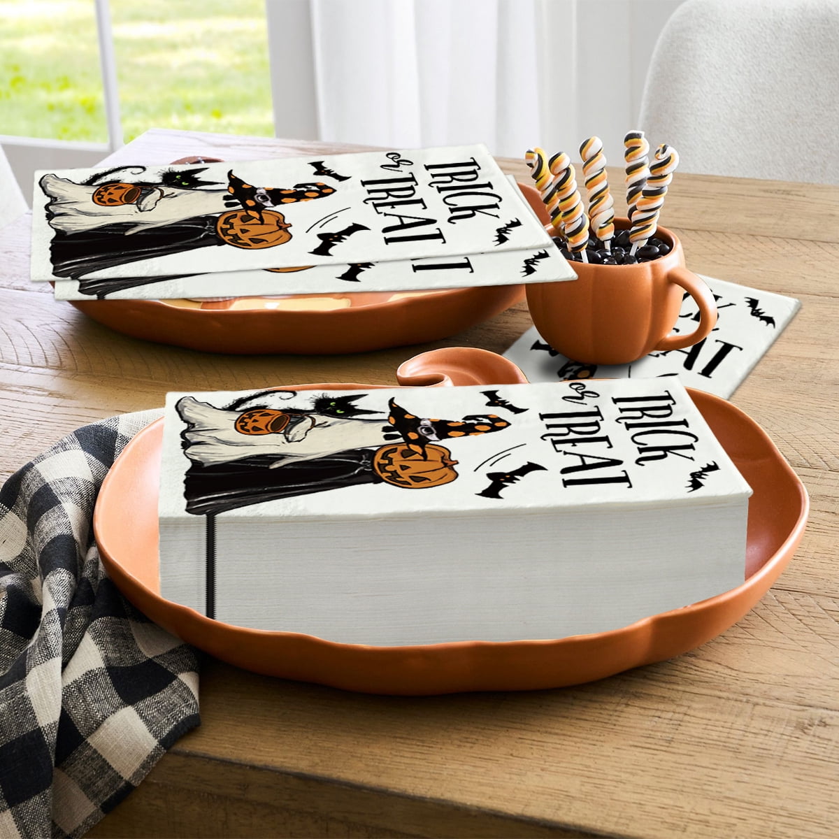 Sm:)e Ghoost Halloween Paper Napkins 100PCS