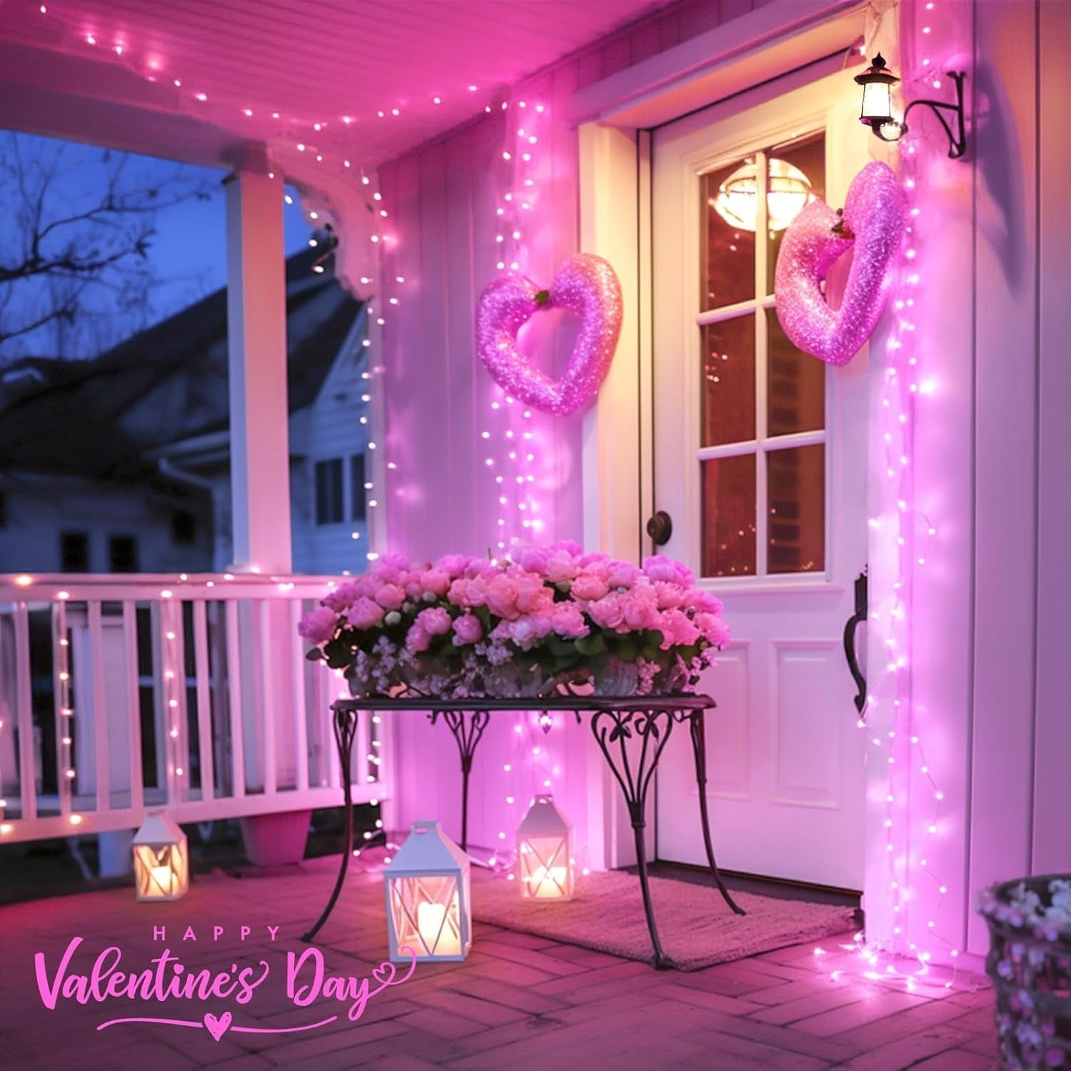 JMEXSUSS 200 LED Christmas Lights Indoor Outdoor, Connectable Warm White Christmas Tree Lights Clear Wire, 66 Ft Twinkle Fairy String Lights Plug in for Bedroom Wedding Christmas Tree Decorations