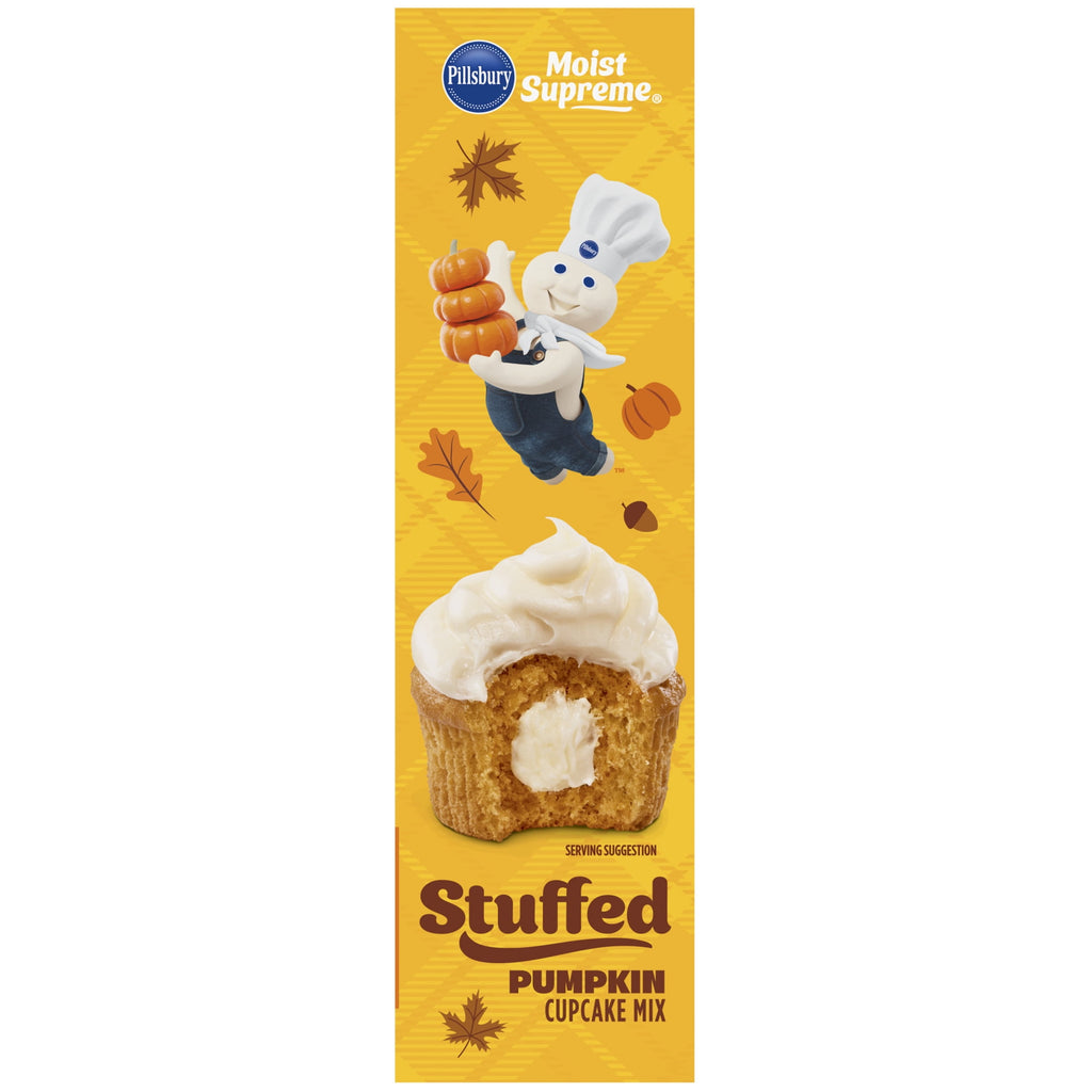 Pillsbury Stuffed Pumpkin Cupcake Mix, 21.25 oz