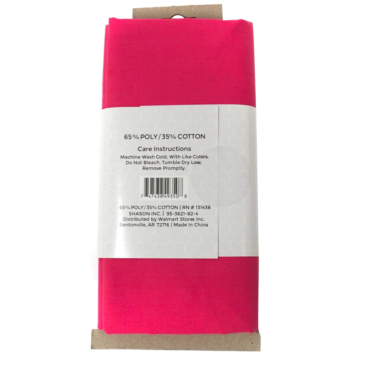 Shason Textile 45" (2 Yards Cut) Craft Projects Quilting Poly Cotton Fabric, Red