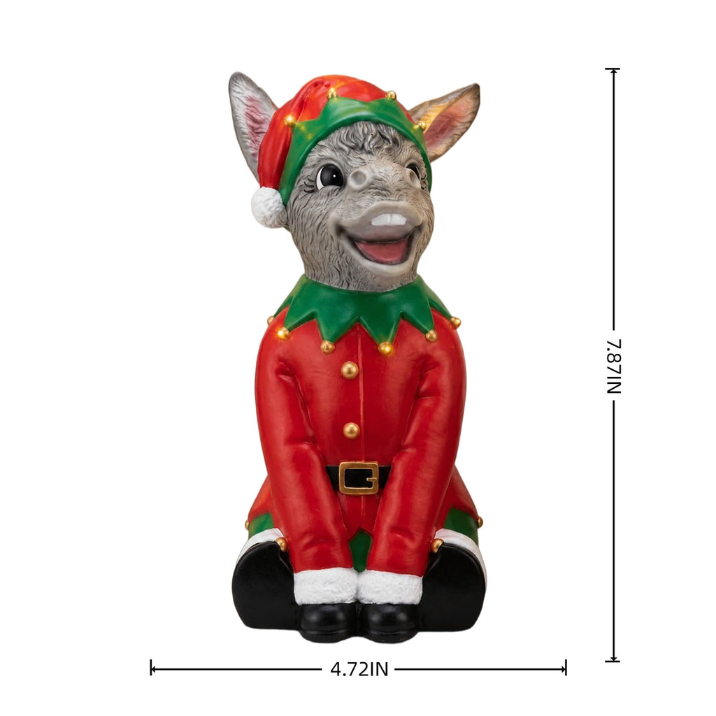 Clearance Halloween Schnauzer Bat Figurine with Ghost Bucket, 8 inch Resin Cute Dog Gifts Tabletop Decor