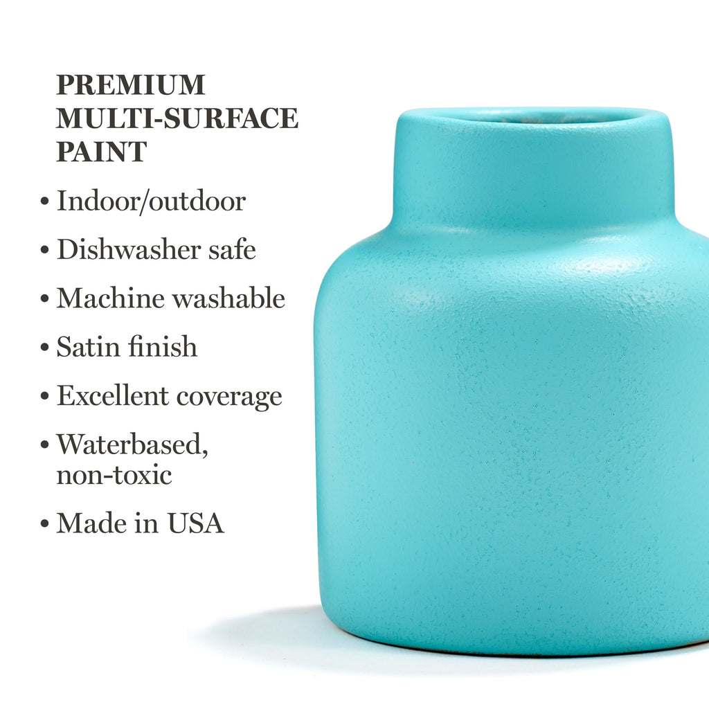 Martha Stewart Multi-Surface Acrylic Craft Paint, Satin Finish, Elevated Neutrals, Set of 12, 2 fl oz