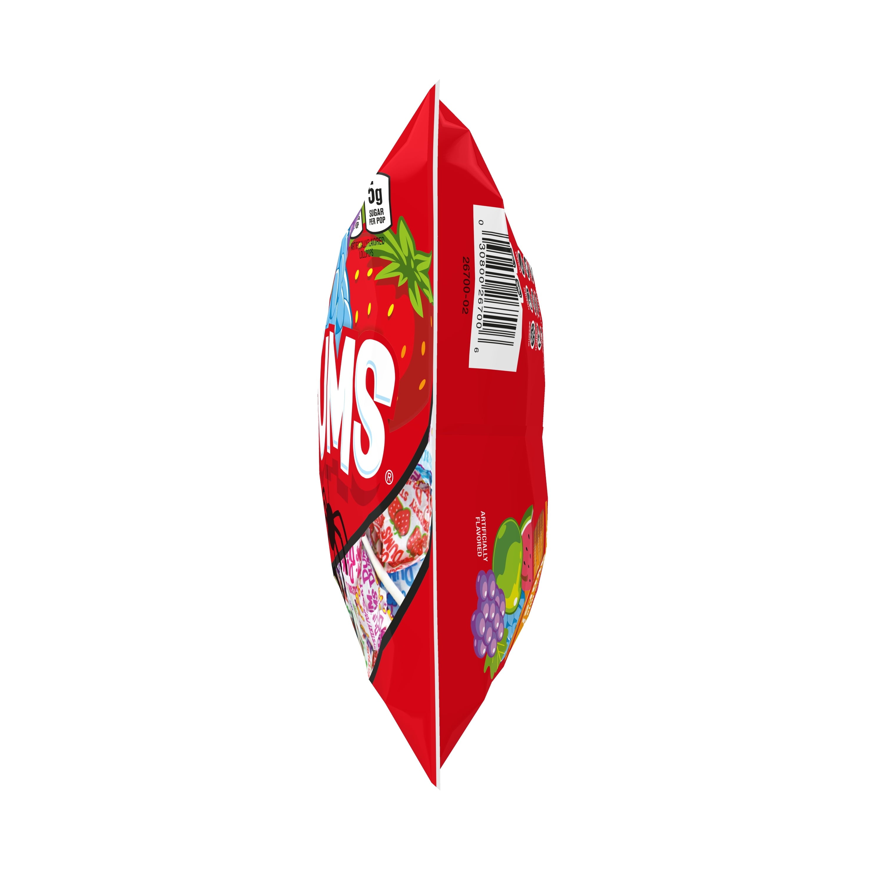 Dum Dums Original Mix Halloween Assorted Candy, Lollipops & Suckers, Hard Party Candy, 10.2 oz Bag