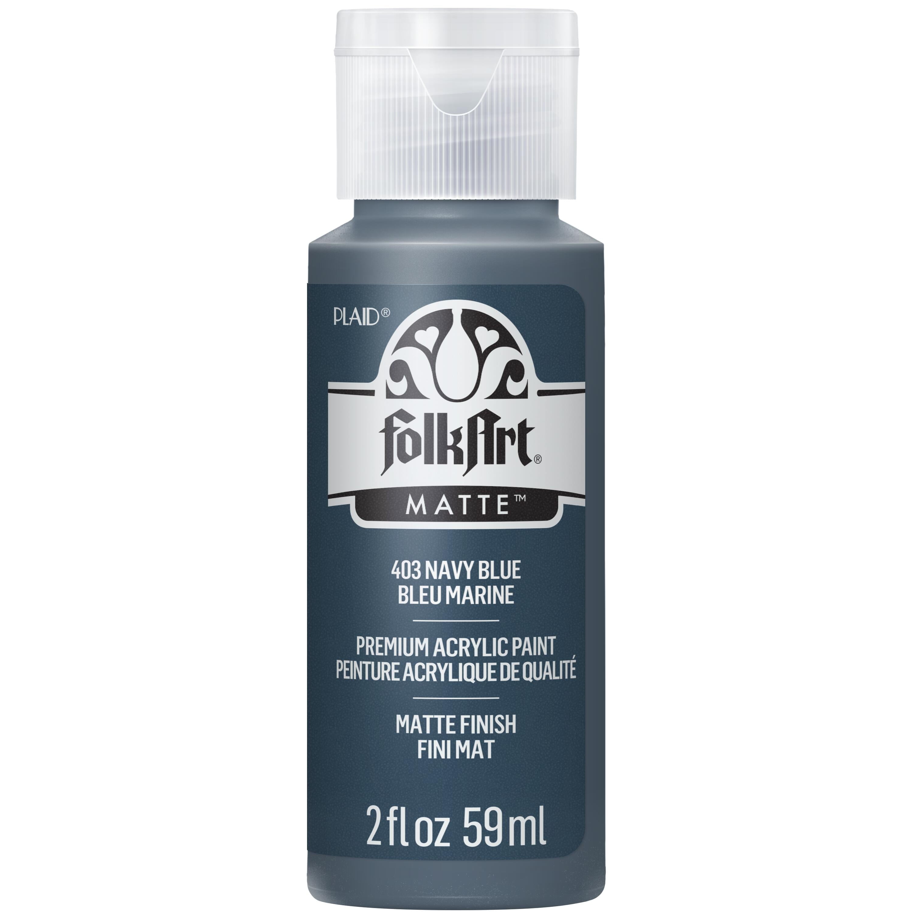 FolkArt Acrylic Craft Paint, Matte Finish, Wicker White, 2 fl oz