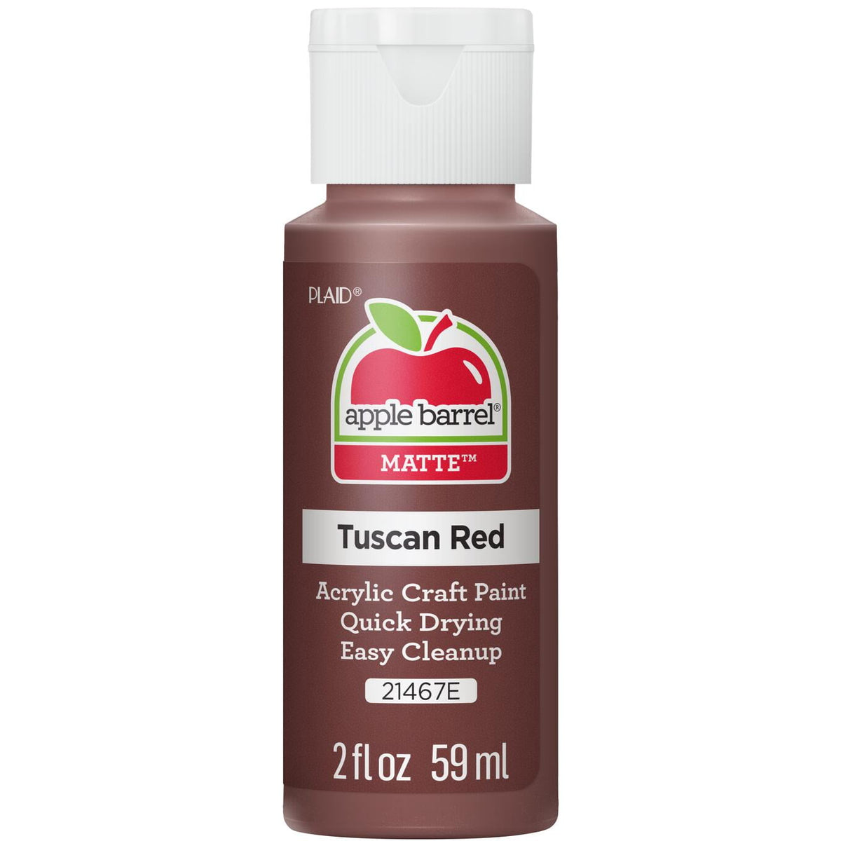 Apple Barrel Acrylic Craft Paint, Matte Finish, Pumpkin Orange, 2 fl oz