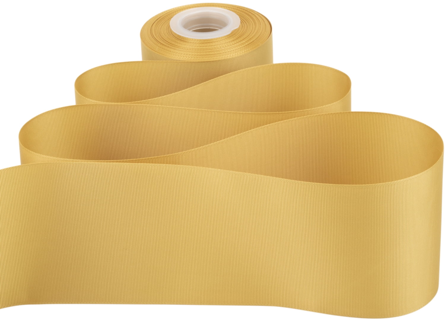 Ribbonitlux Grosgrain Ribbon 2 Inch x 25 Yards – Premium Polyester Craft Ribbon for Hair Bows, Gift Wrapping, Weddings & DIY – Solid Forest Green(#587) – 1 Roll