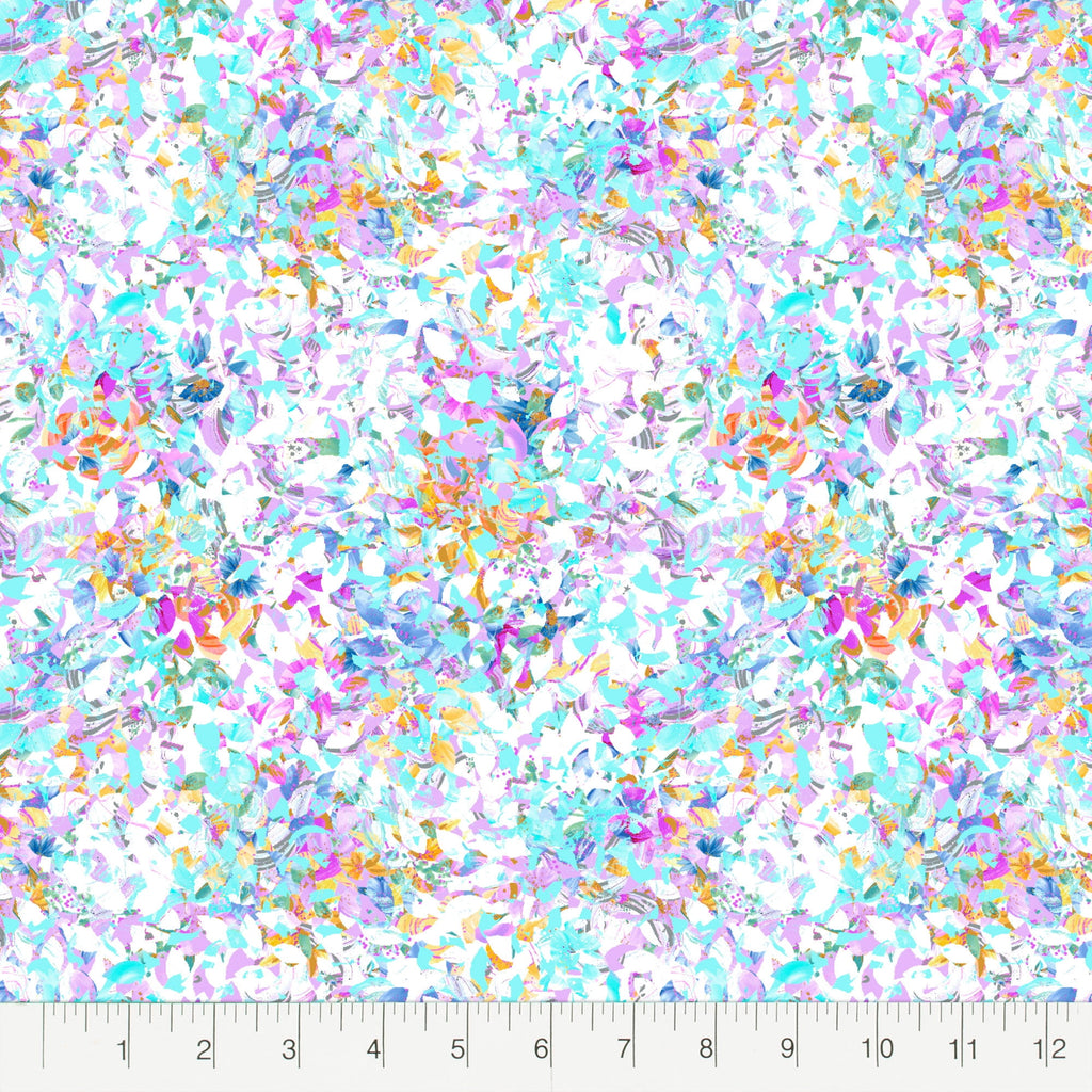 Create It 18"x21" Cotton Unicorn Glitter Precut Sewing & Craft Fabric Bundle, Multicolor 5 Piece