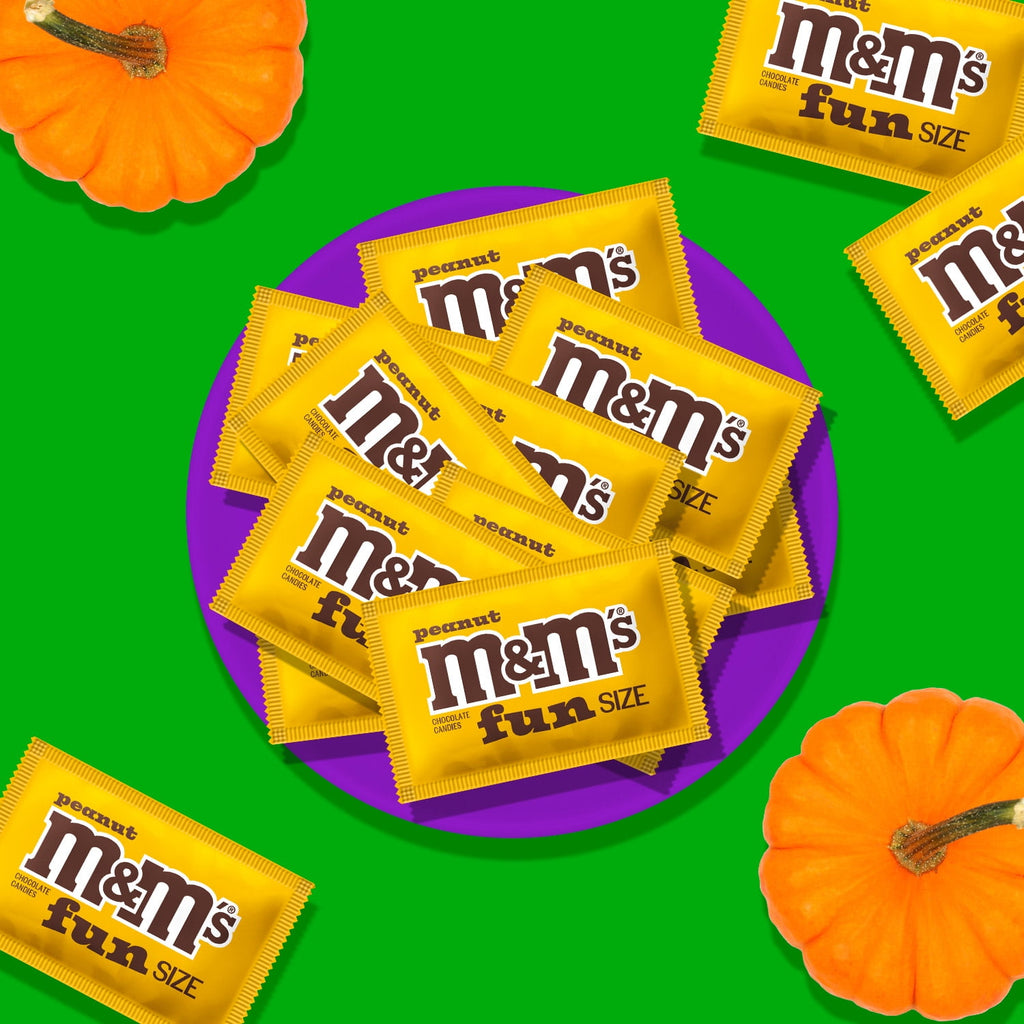 M&M's Milk Chocolate Fun Size Halloween Chocolate Candy - 10.53oz Bag