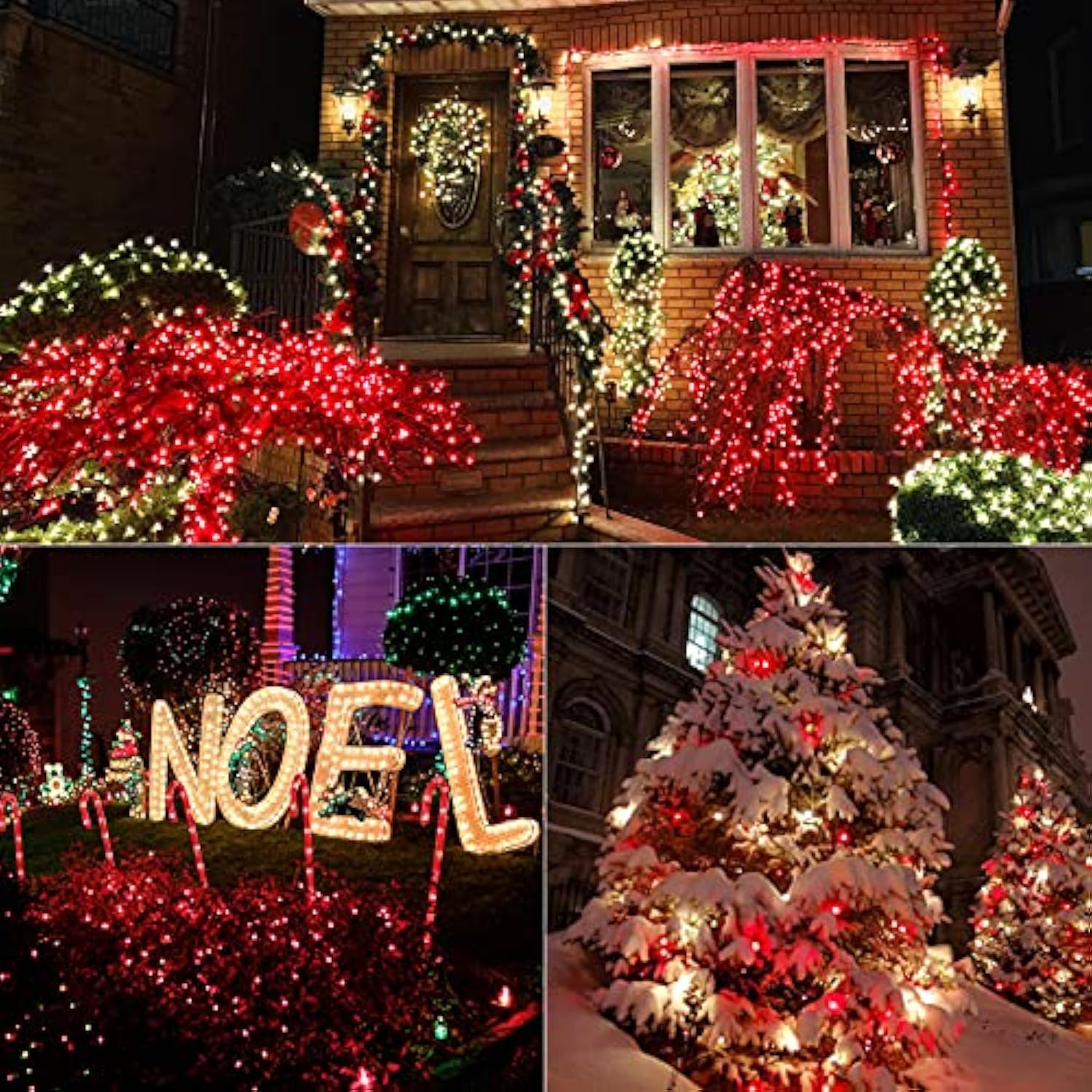 Wick's Outdoor Living LED 5MM Orange Holiday Lights, 24 FT in length, 70 CT, and 6 different color options