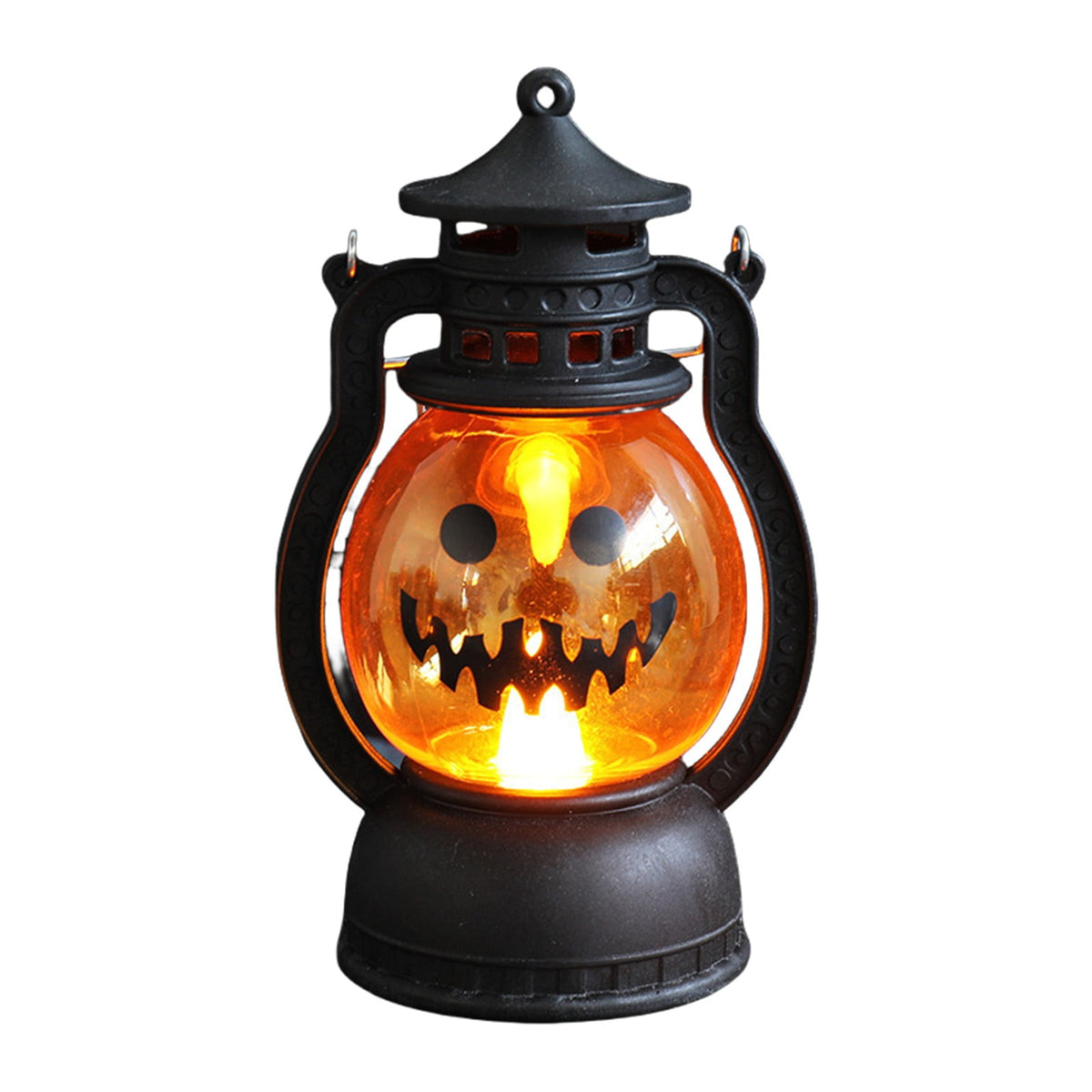 halloween decor Retro decorative battery light, flameless LED candle light, Halloween retro light, handheld Halloween light